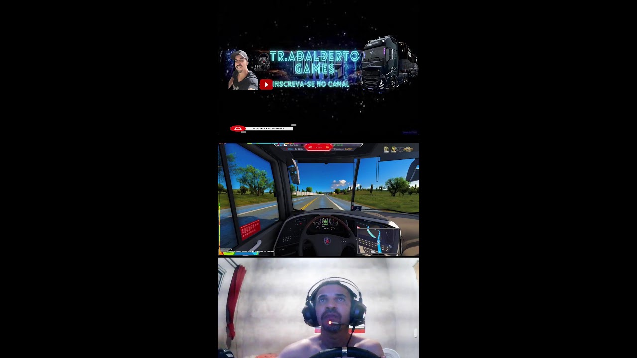 EURO TRUCKY- MAPA EA TESTANDO PLUGINS GRAFICO!!