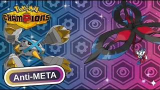 ANTI-META Mega-METAGROSS y FLOETTE vs STARAPTOR en Pokemon Champions