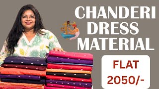 Lightweight Chanderi Dress Materials | Perfect Dress Materials for Daily, Office and Small Gathering screenshot 2