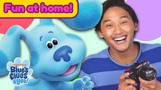 Josh & Blue Playdate #5 Show & Tell & Sock Puppets! | Home Activities for Kids | Blue's Clues & You!