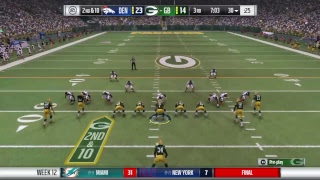 Madden CFM - G11 Broncos vs. Packers