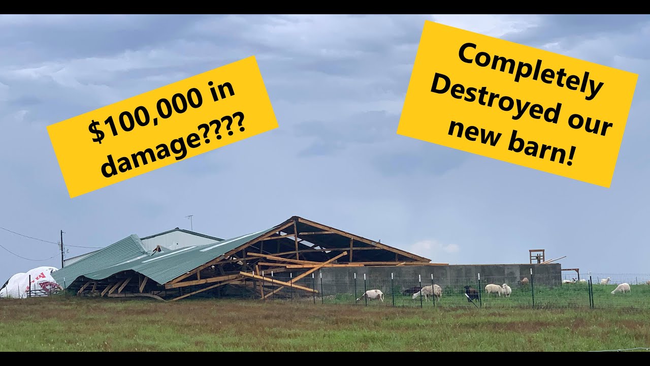 😭Severe storm damage from August 11 2020. Straight line winds destroyed ...