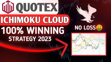 Ichimoku Cloud Strategy || How to make profit in quotex? || Trading Hawk