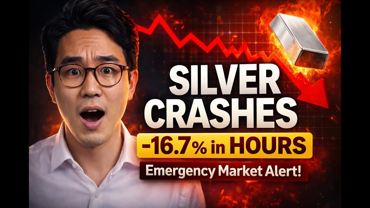 SILVER CRASHES 16.7% in HOURS - Emergency Market Alert! What Happened?