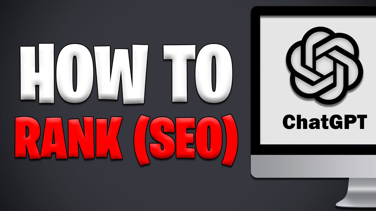How To Use Chat GPT For SEO [2023 FAST METHOD] - YouTube
