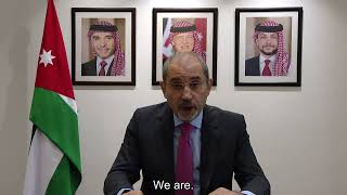 Hashemite Kingdom Of Jordan Deputy Prime Minister And Foreign Minister Ayman Safad