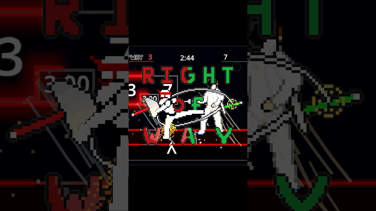 Игра Right of Way, основанная на олимпийском фехтовании! 