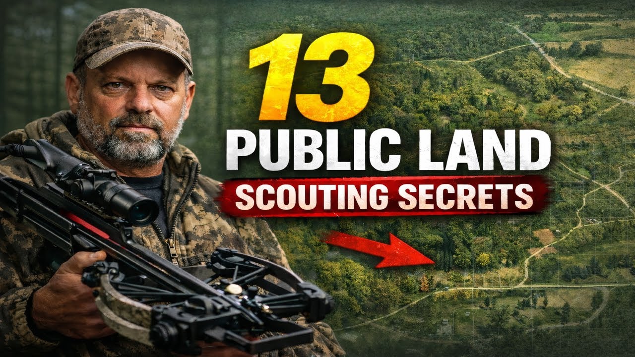 13 Scouting & Hunting Tips for CROSSBOW HUNTERS!