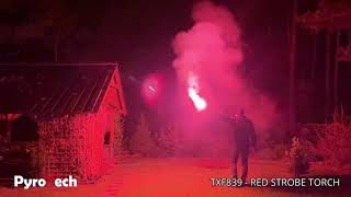FLARA - Stroboskopowa czerwona - Lontowa - TXF839 - Triplex