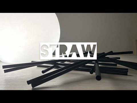 ASMR straw tapping / 音フェチ ストロー タッピング