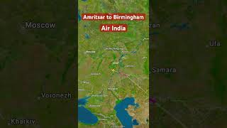 AI117 Amritsar to Birmingham Air India 🇮🇳