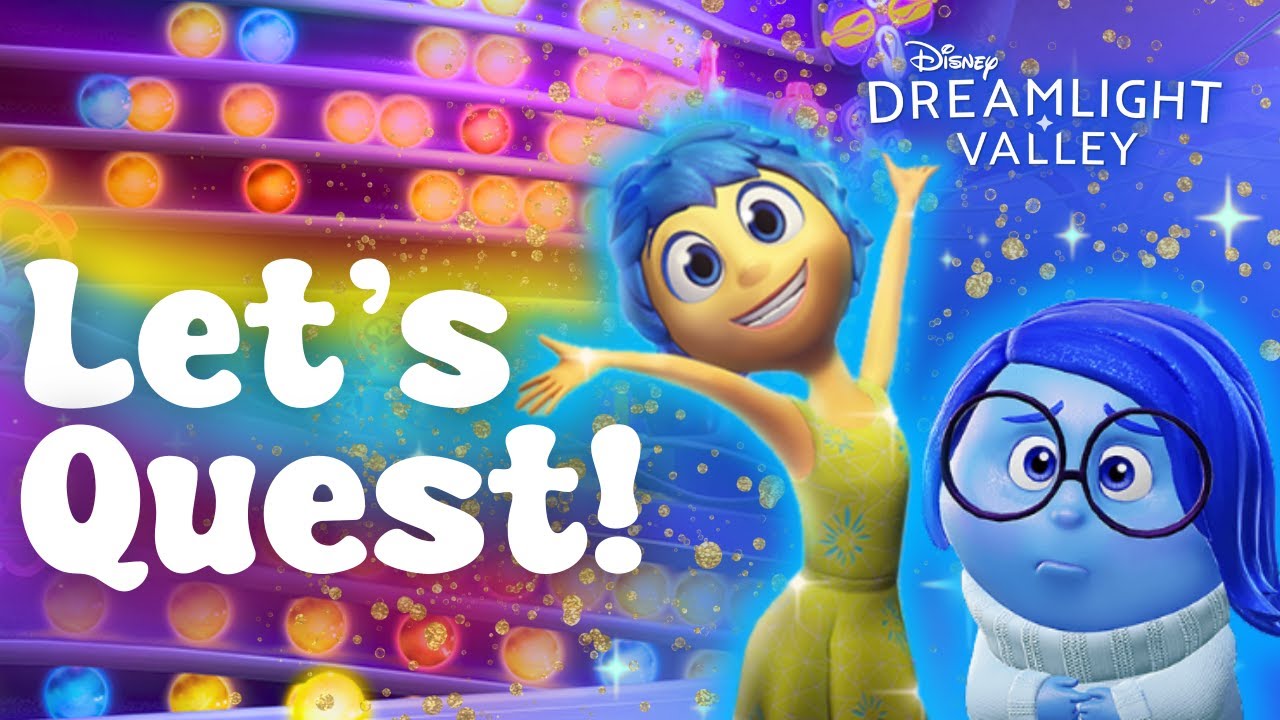 INSIDE OUT FRIENDSHIP QUESTS! 💛 JOY & SADNESS 💙 Disney Dreamlight Valley | Live Stream