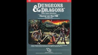 RETRO RPG REVIEW: B5 Horror on the Hill by Douglas Niles (Unpolished But Great)
