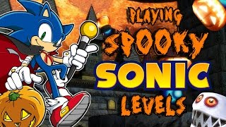 [Halloween Special 2016] Playing Spooky/Haunted Themed Sonic Levels! - Piplupfan77 screenshot 1