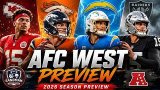 2026 AFC West Breakdown: Who Will Win The Toughest Division in Football