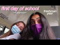 first day of school vlog 2020 *in person*