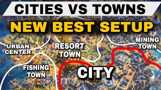 The NEW Best Cities vs Towns Setup in Civilization 7