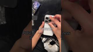 POV: Your New iPhone 17 Pro Max Just Arrived 📦💎 | #shorts