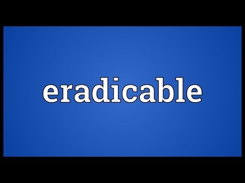 Header of eradicable