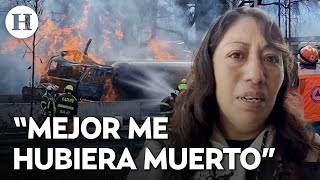 Testimonio Desgarrador Así Reaccionó Víctima De Explosión De Pipa En Iztapalapa Al Verse Quemado
