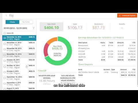 Paylocity Training Video: Viewing and Printing Your Paystub