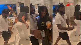 Davido Pepper Wizkid With the Wife Chioma as the Mock Wizkid Claim he Can’t Stop Chioma Birthday Resimi