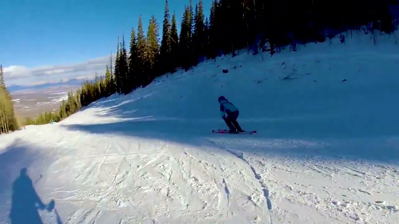 Railroad Tracks Skiing Drill from Powderhorn Ski Racing Club, Colorado
