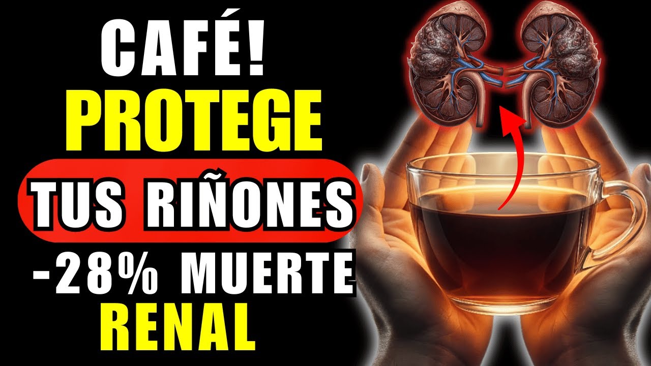 CAFÉ que PROTEGE tus RIÑONES y Reduce Riesgo Renal en 28%