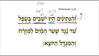 Nehemiah 3 26