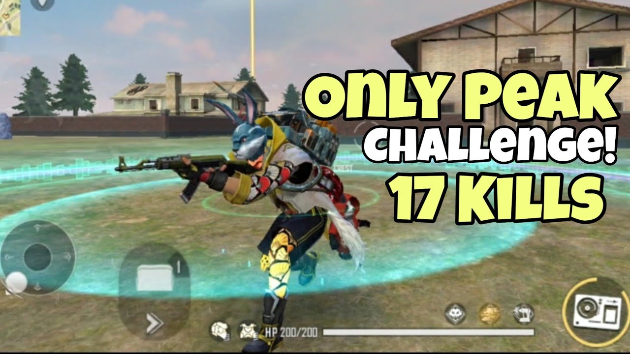 17 Kills!! | Only Peak Challenge | Nik Nepal Gaming