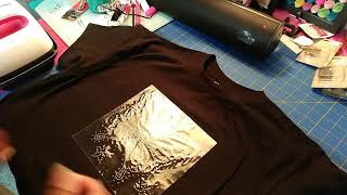 Dollar Tree Crafters Square Iron On | Quick Demo May 2021