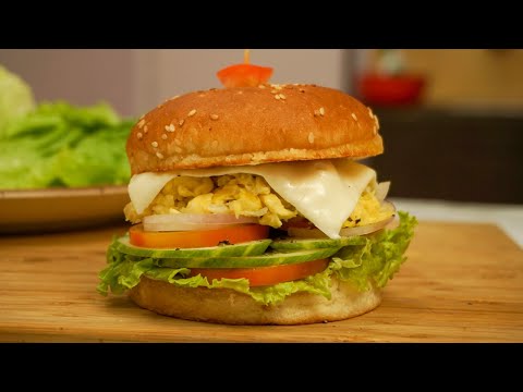 Scrambled Egg Burger