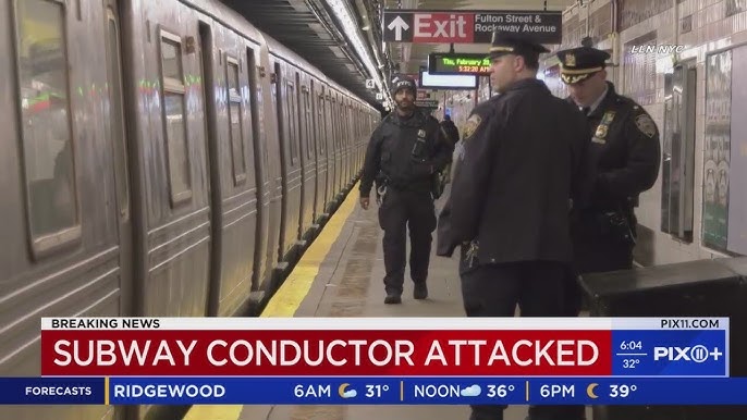 Mta Conductor Slashed In Neck On C Train In Brooklyn Nypd