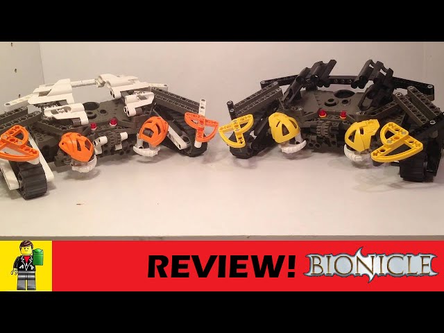 LEGO Bionicle 8537 Manas REVIEW from 2001! - YouTube