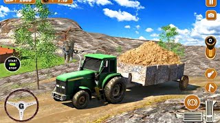 Tractor Farm &  Excavator Sim - Android Gameplay screenshot 4