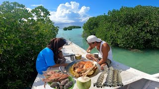 2 hari berkemah diperahu berburu dan masak seafood mewah 