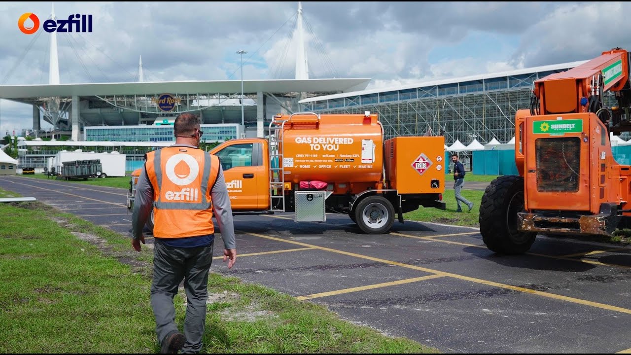 EzFill mobile fuel delivery services that bring gas to you. YouTube
