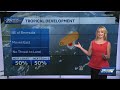 Three tropical disturbances continue to move across the Atlantic