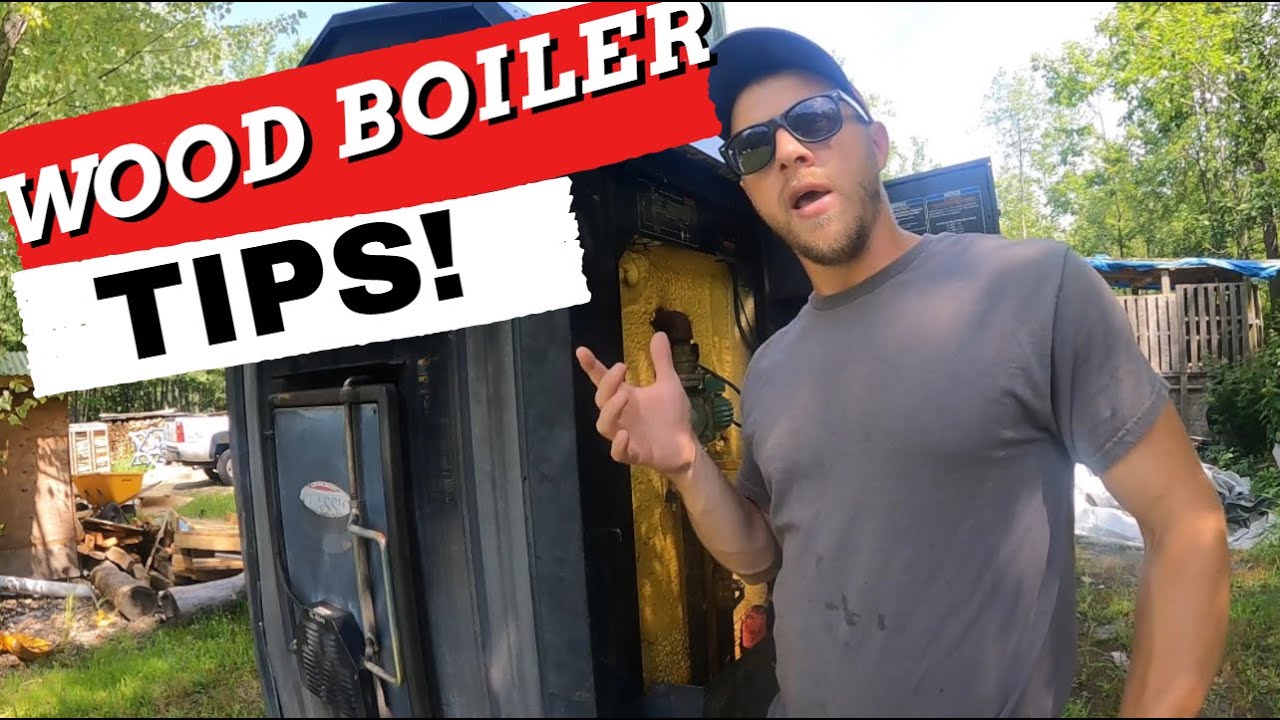 Outdoor WOOD Boiler SUMMER Maintenance! YouTube