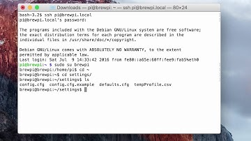 3. Configuring BrewPi for ESP8266 Firmware