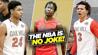 This Is Why The NBA Is NO JOKE... NBA Bench Players DESTROYING EVERYONE In High School