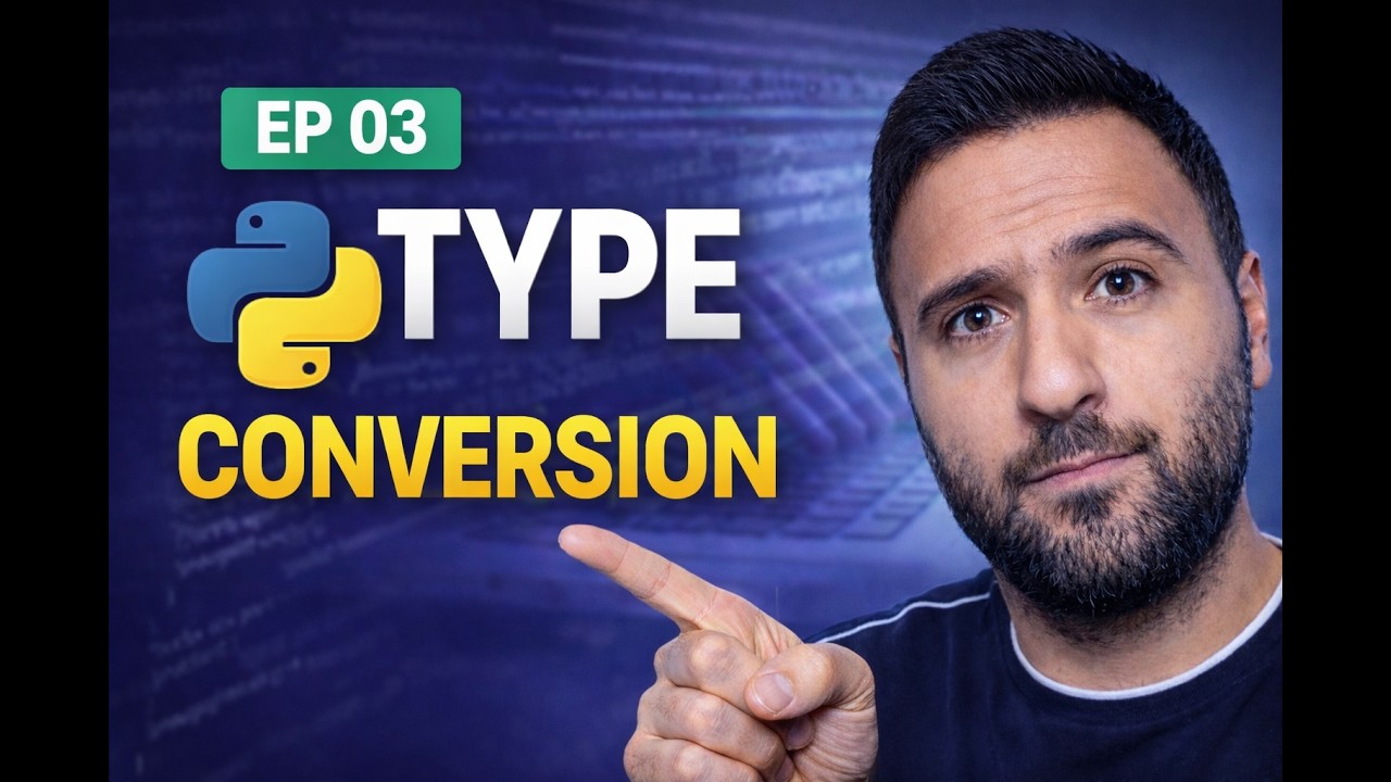Python Data Type Conversion Explained | EP 03 - YouTube