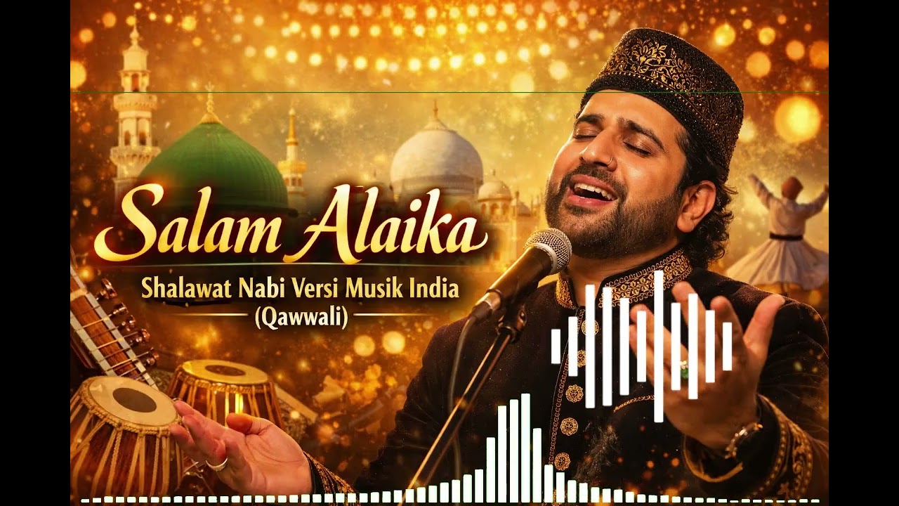 Salam Alaika  Shalawat Nabi Versi Musik India Qawwali
