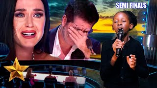 EMOTIONAL SEMI FINALS That Made Judges CRY! First African on#BGT/Keisha from kenya Sing''Way maker''