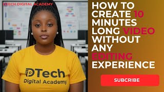 CREATE 10 MINUTES LONG VIDEOS WITH YOUR SMARTPHONE FROM SCRATCH WITHOUT ANY EDITING EXPERIENCE. screenshot 5