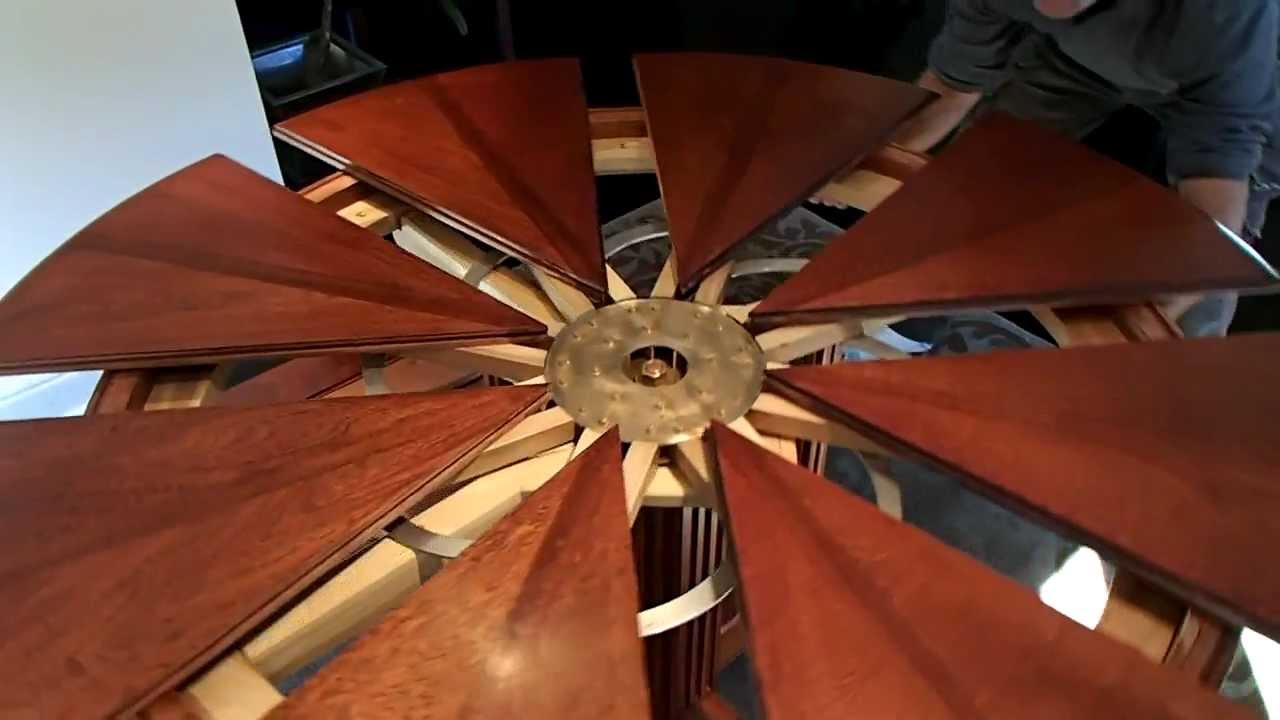 Robert Jupe inspired table - expansion mechanism - YouTube