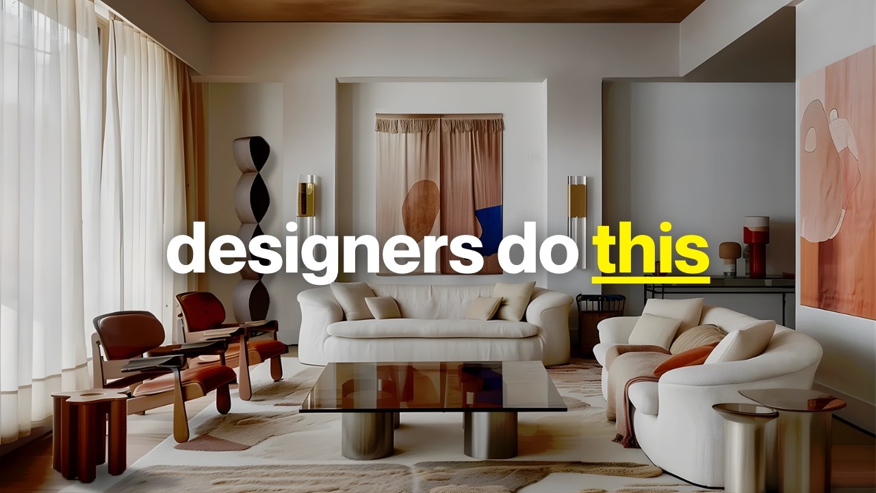 5 Interior Design Rules You Should NEVER Break - YouTube