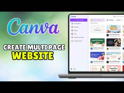 How To Create A Multi Page Website In Canva (2026) - Make & Add Multiple Pages In Canva Website