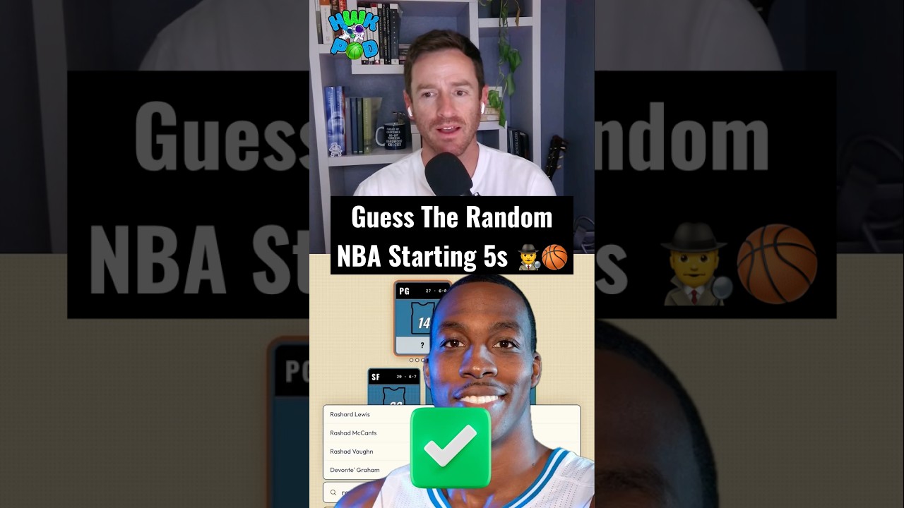 Guess The RANDOM NBA Starting 5s 🕵️‍♂️🏀