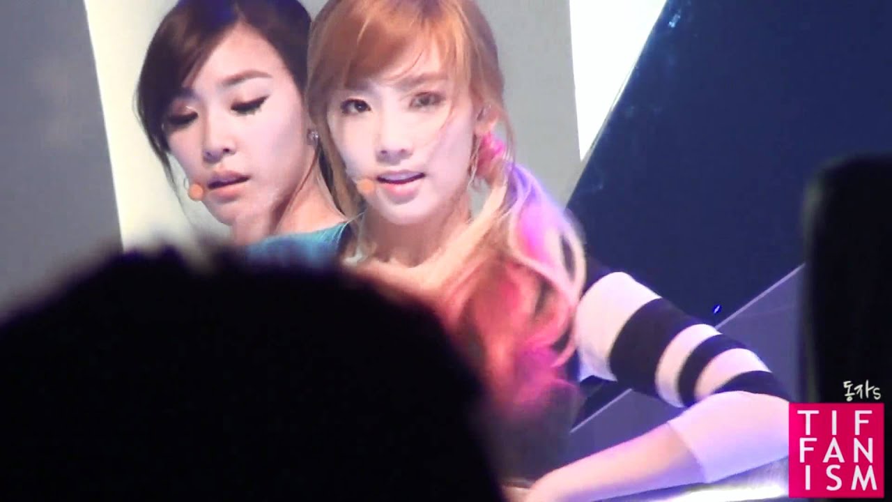 [fancam] 111027 M-co SNSD TIFFANY intro + the boys